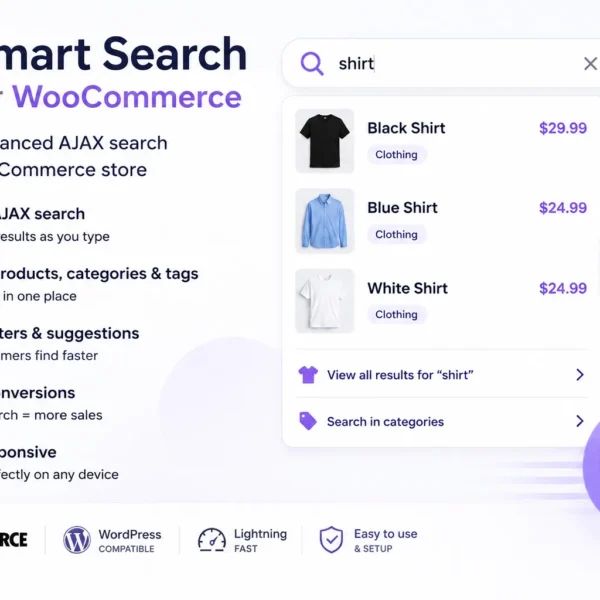 Smart Search for WooCommerce